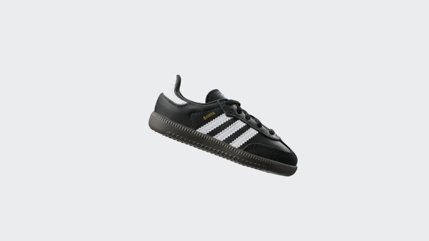 Samba OG Kids Ayakkabı - Core Black / Cloud White / Gum - IE3680 - Görsel 10