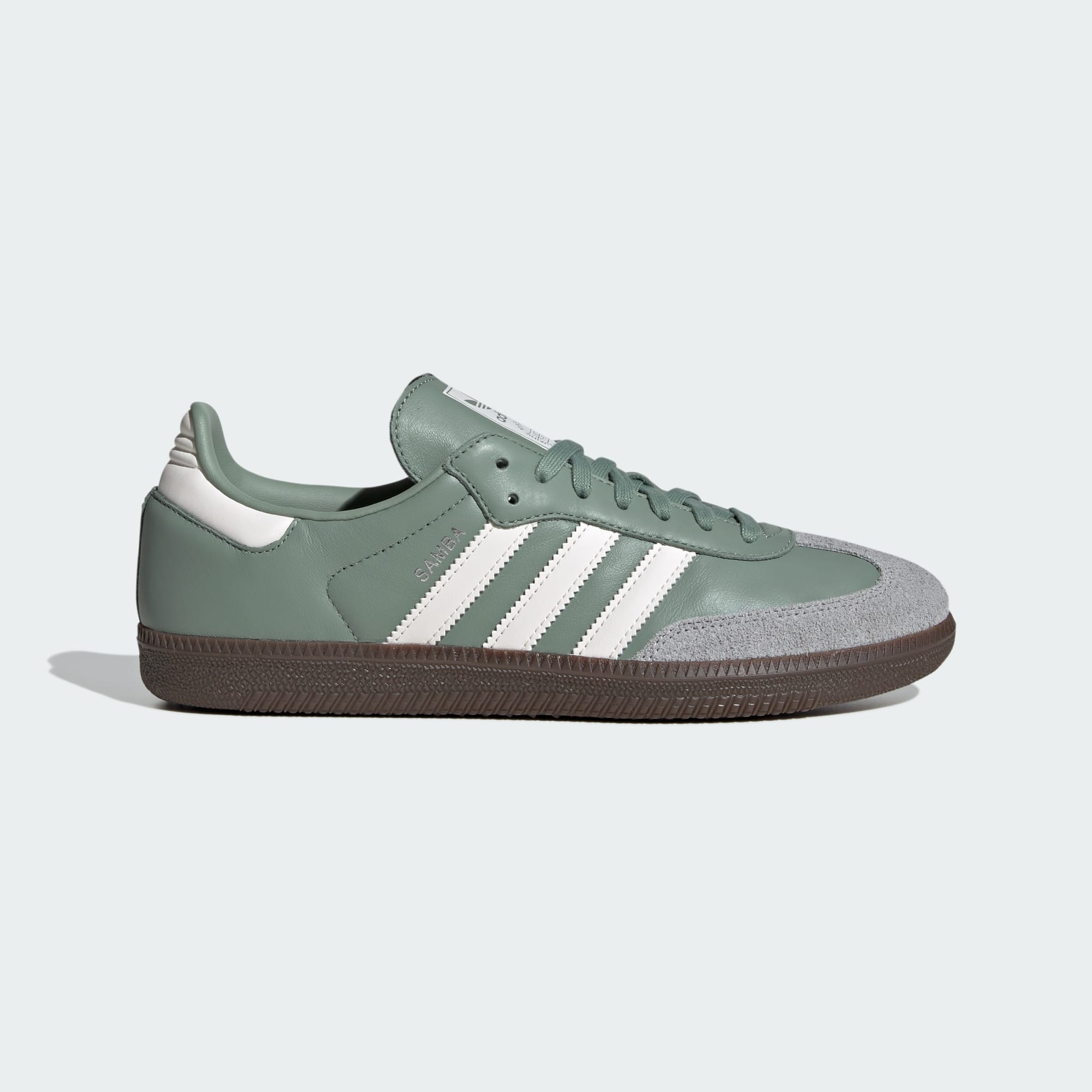 Samba OG Shoes - Silver Green / Chalk White / Gum - JI1866 - Görsel 1