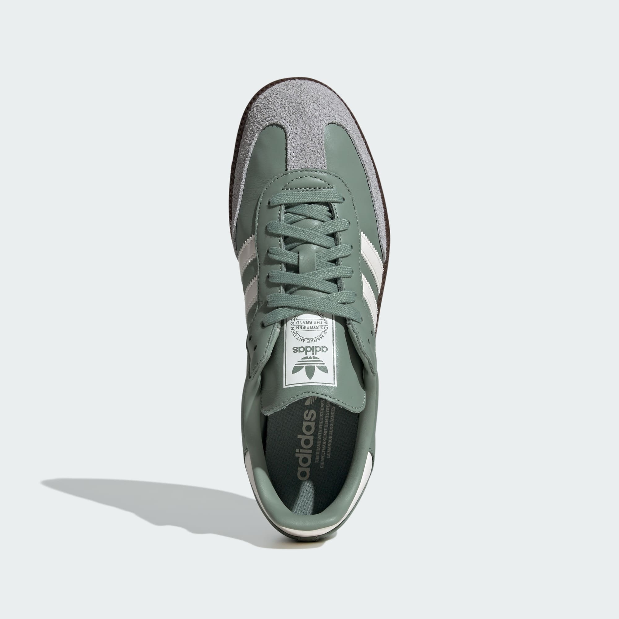 Samba OG Shoes - Silver Green / Chalk White / Gum - JI1866 - Görsel 2