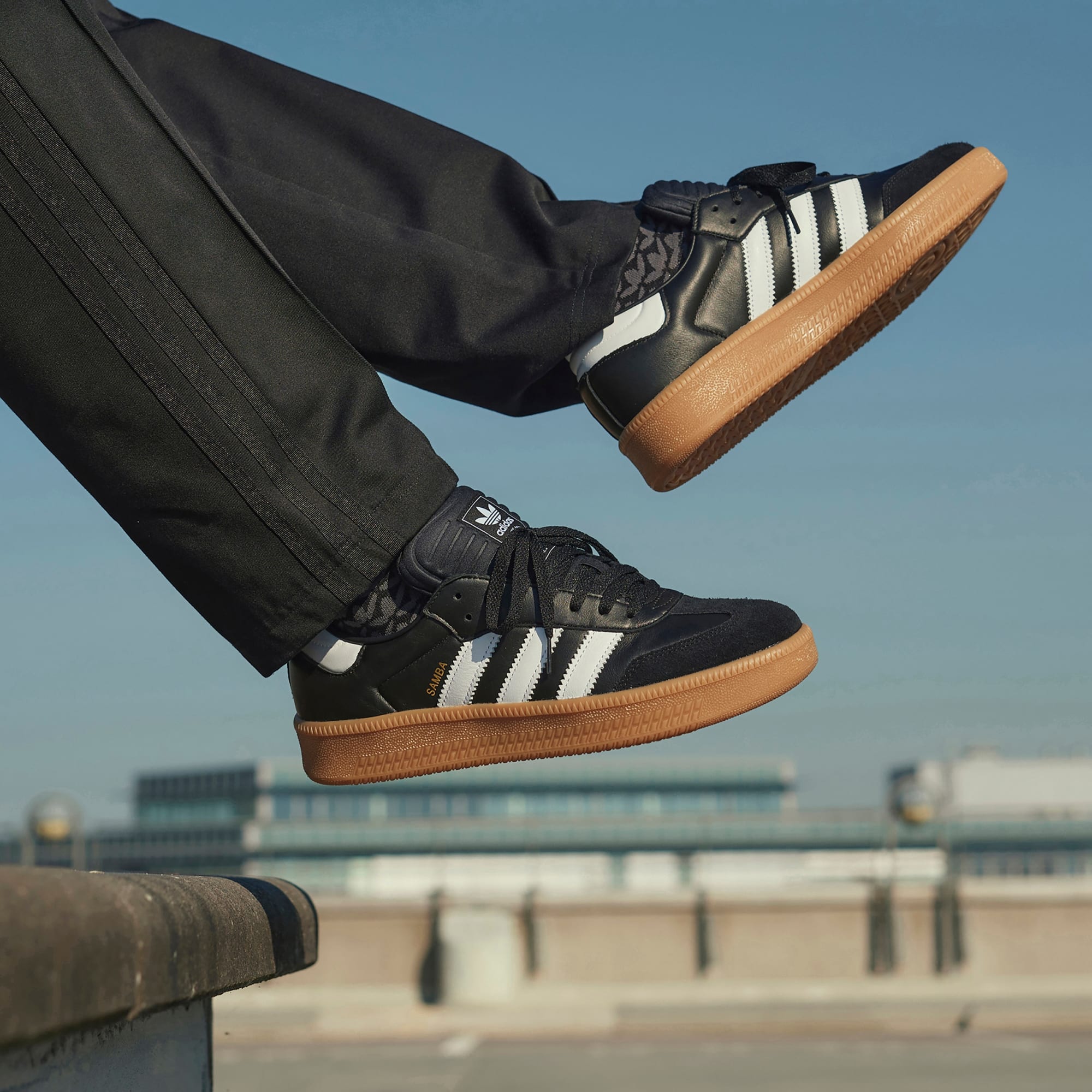 Samba XLG Ayakkabı - Core Black / Cloud White / Gum - IE1379 - Görsel 2