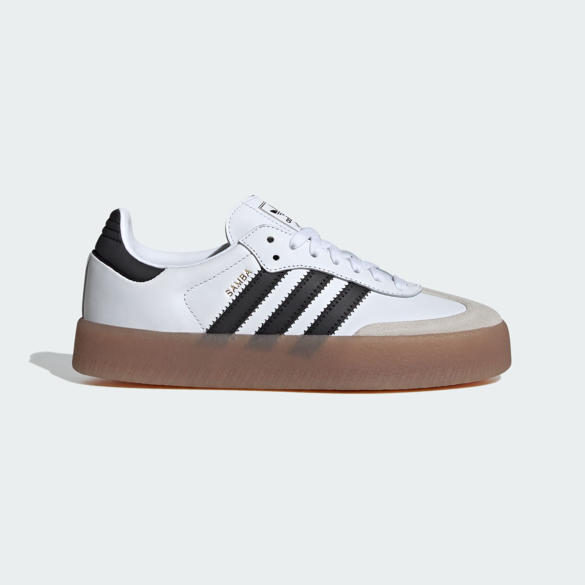 Sambae Ayakkabı - Cloud White / Core Black / Gold Metallic - JI1349 - Görsel 1