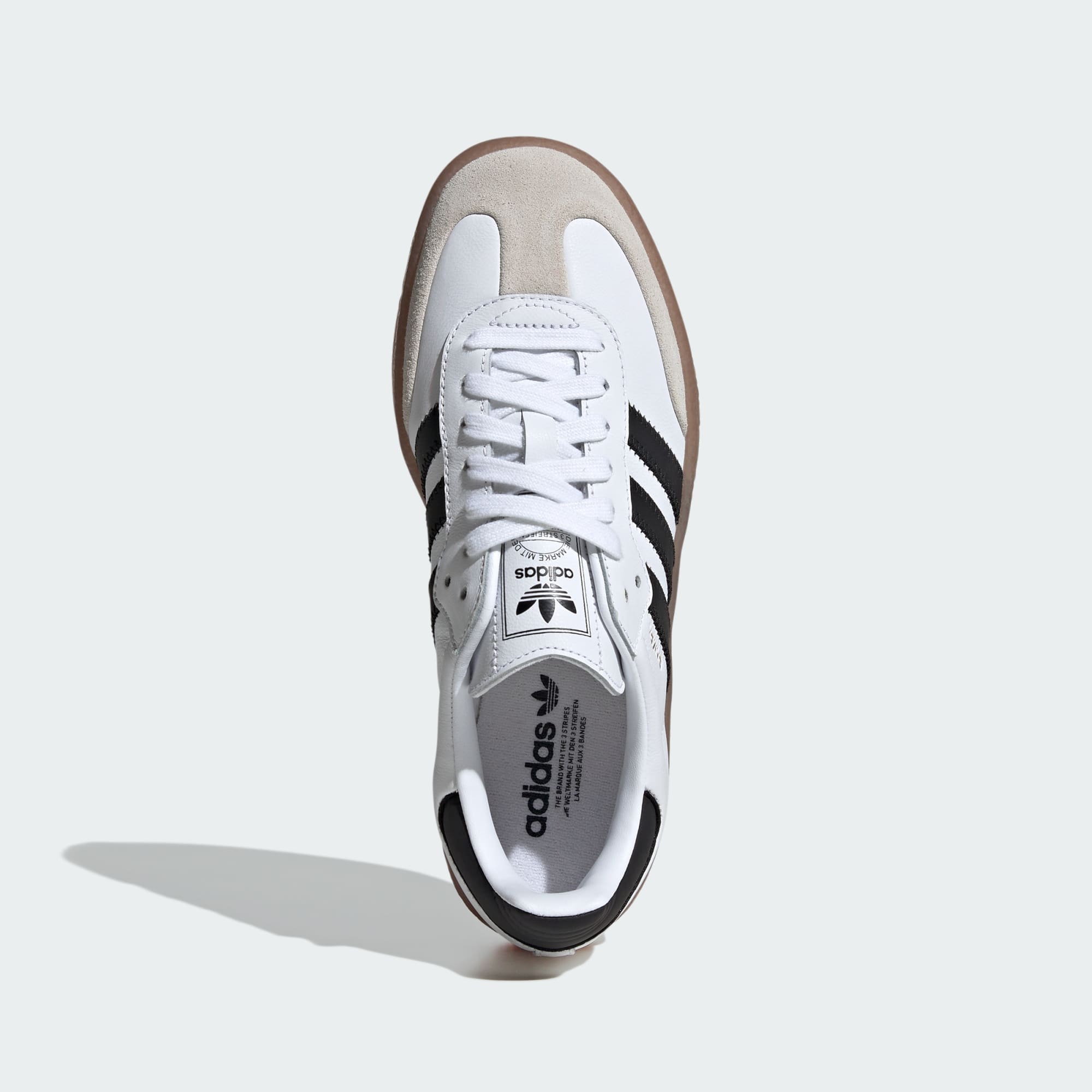Sambae Ayakkabı - Cloud White / Core Black / Gold Metallic - JI1349 - Görsel 2