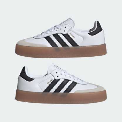 Sambae Ayakkabı - Cloud White / Core Black / Gold Metallic - JI1349 - Görsel 7
