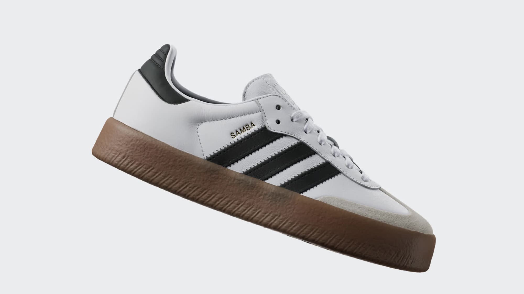 Sambae Ayakkabı - Cloud White / Core Black / Gold Metallic - JI1349 - Görsel 10