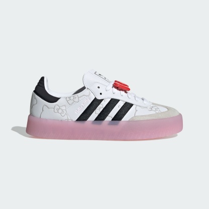 Sambae Hello Kitty Ayakkabı - Cloud White / Core Black / Clear Pink - IG4450 - Görsel 1