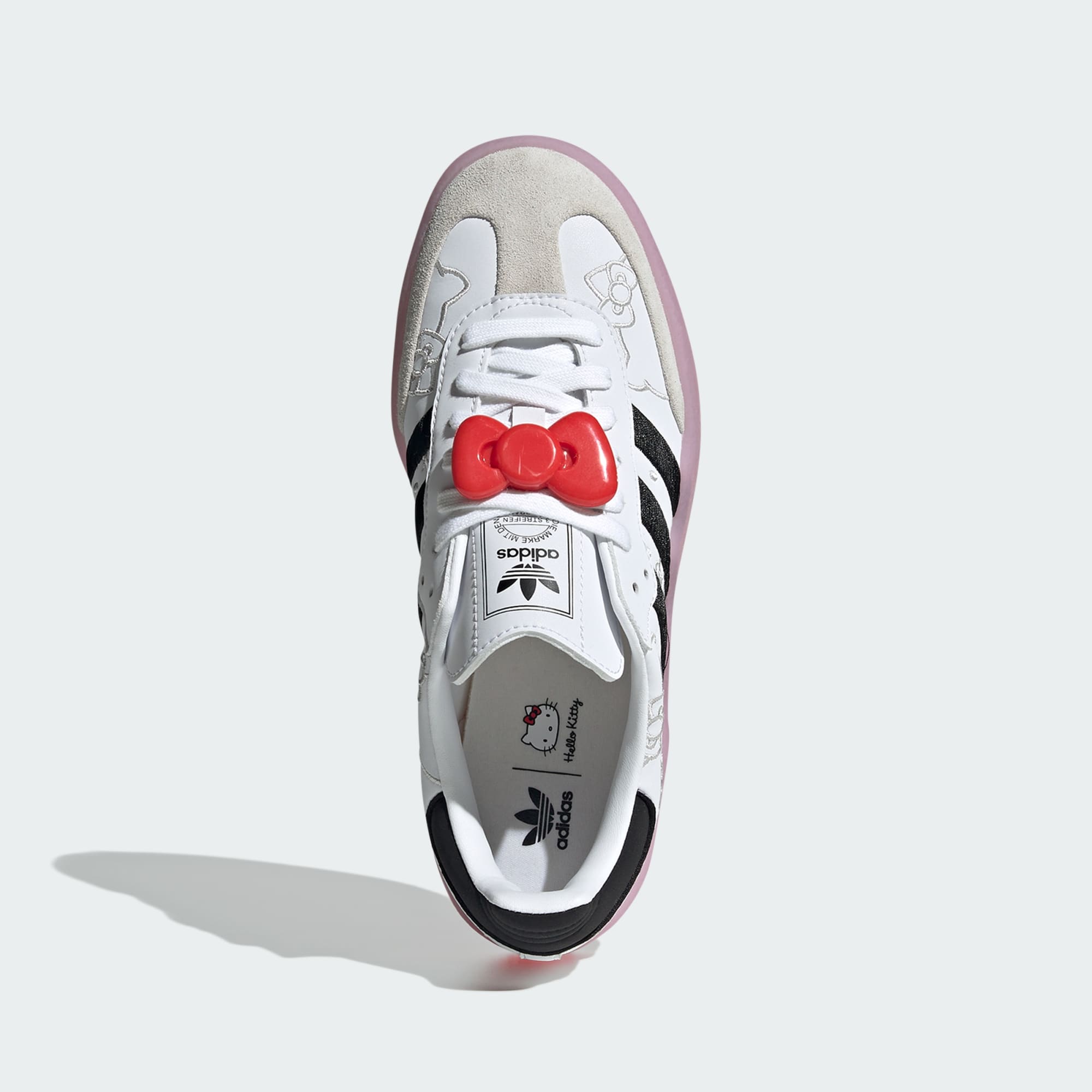 Sambae Hello Kitty Ayakkabı - Cloud White / Core Black / Clear Pink - IG4450 - Görsel 2