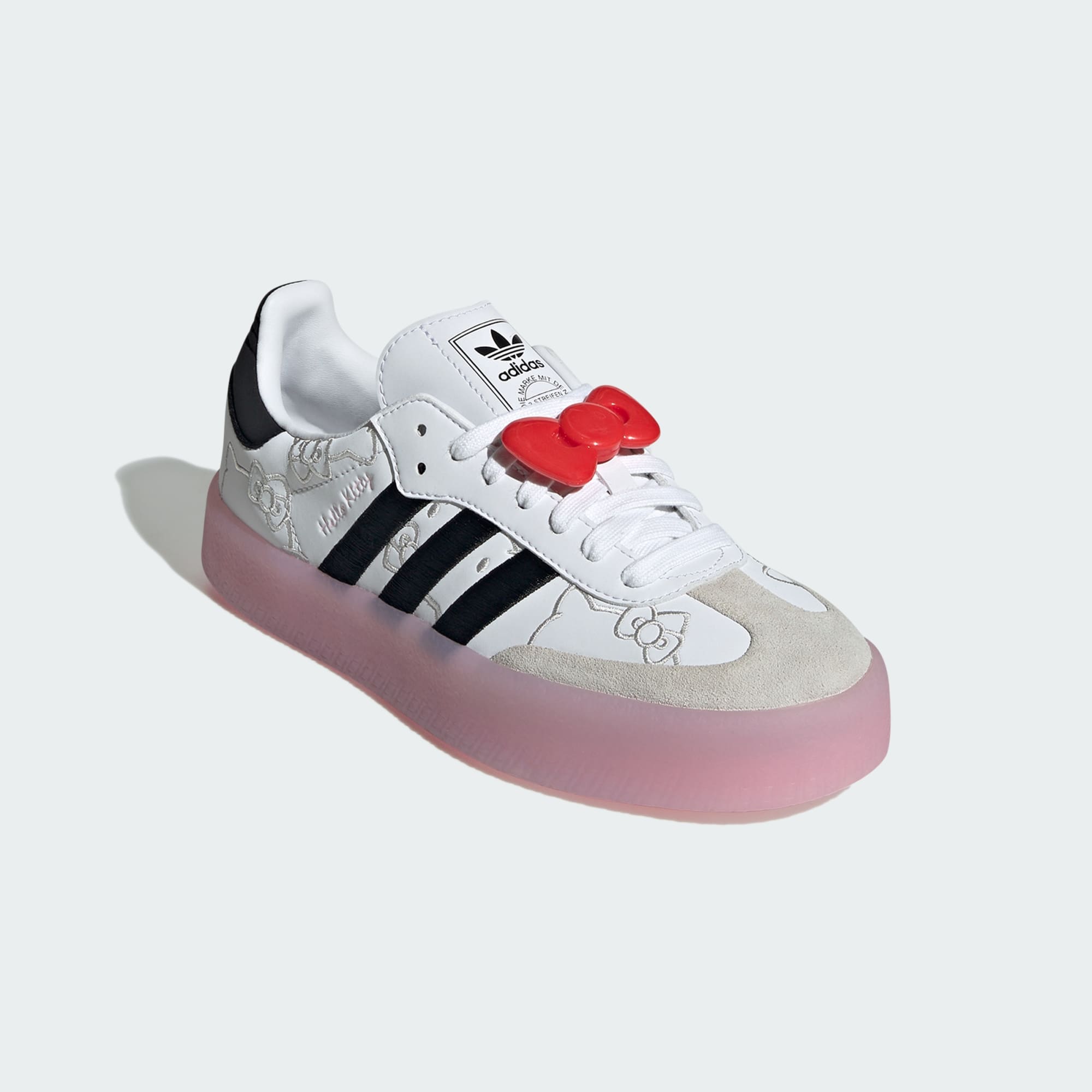 Sambae Hello Kitty Ayakkabı - Cloud White / Core Black / Clear Pink - IG4450 - Görsel 4