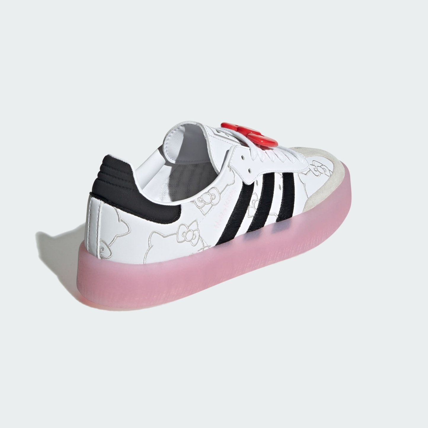 Sambae Hello Kitty Ayakkabı - Cloud White / Core Black / Clear Pink - IG4450 - Görsel 5