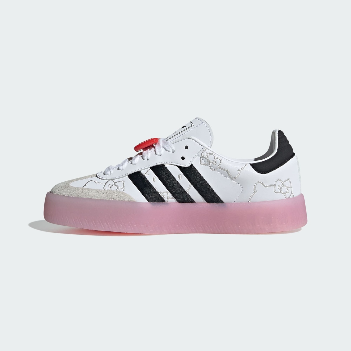 Sambae Hello Kitty Ayakkabı - Cloud White / Core Black / Clear Pink - IG4450 - Görsel 6