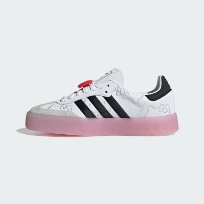 Sambae Hello Kitty Ayakkabı - Cloud White / Core Black / Clear Pink - IG4450 - Görsel 6