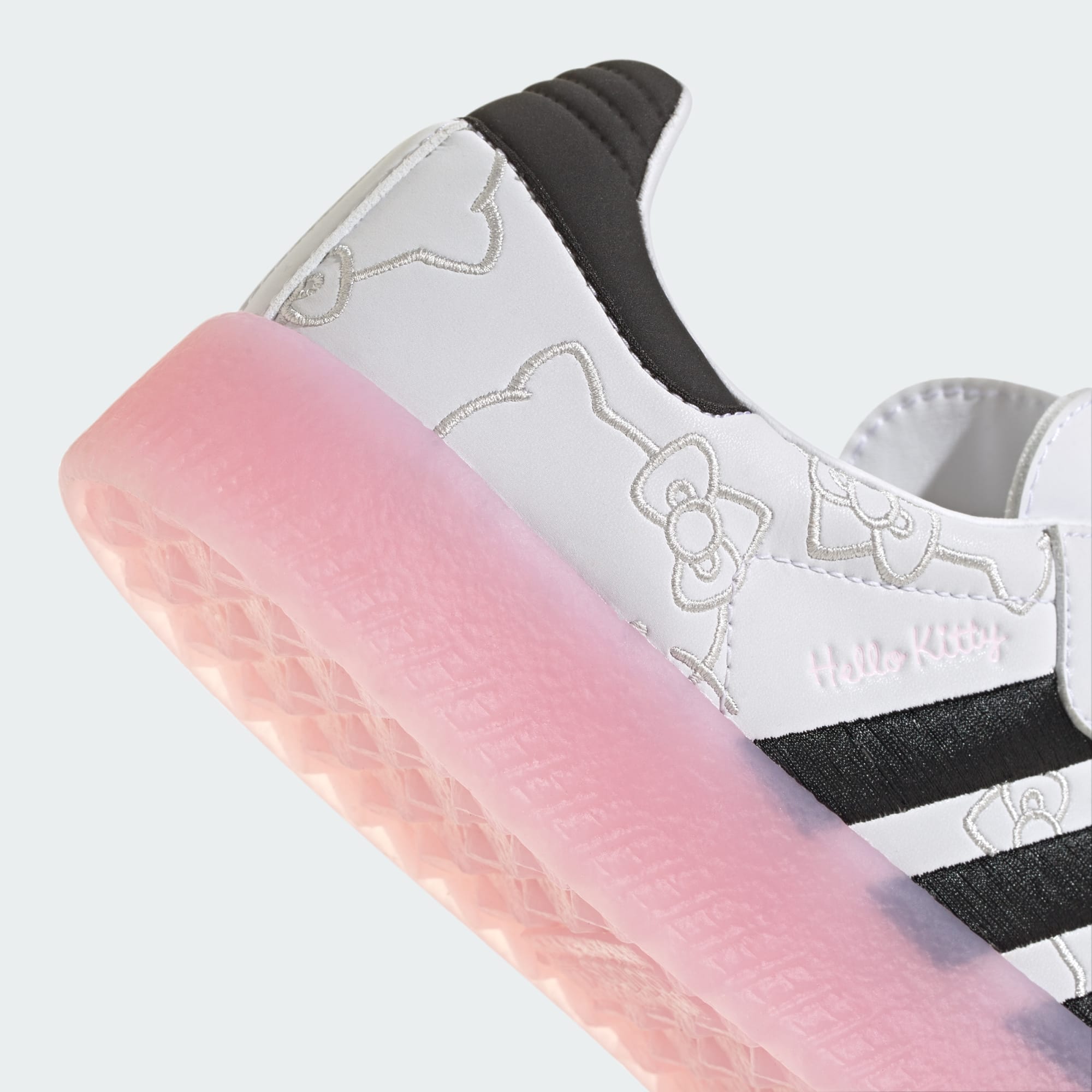 Sambae Hello Kitty Ayakkabı - Cloud White / Core Black / Clear Pink - IG4450 - Görsel 9