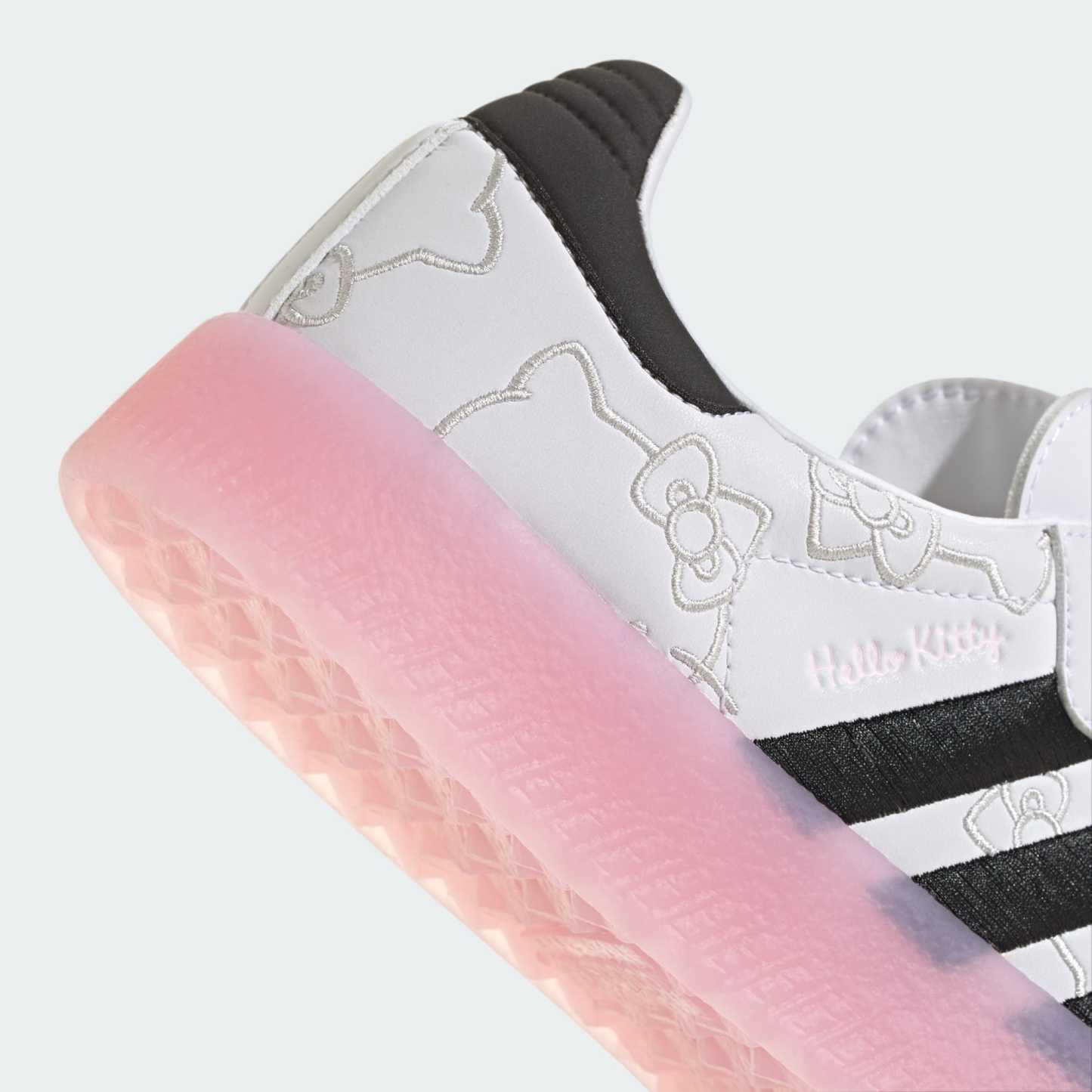 Sambae Hello Kitty Ayakkabı - Cloud White / Core Black / Clear Pink - IG4450 - Görsel 9
