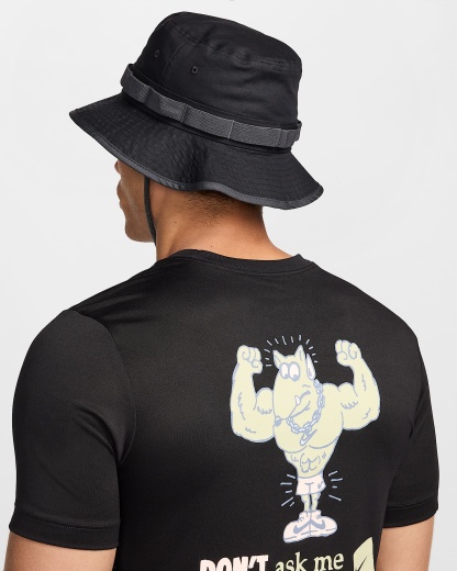 Nike Apex Dri-FIT Balıkçı Şapkası - Siyah/Anthracite/Anthracite/Anthracite