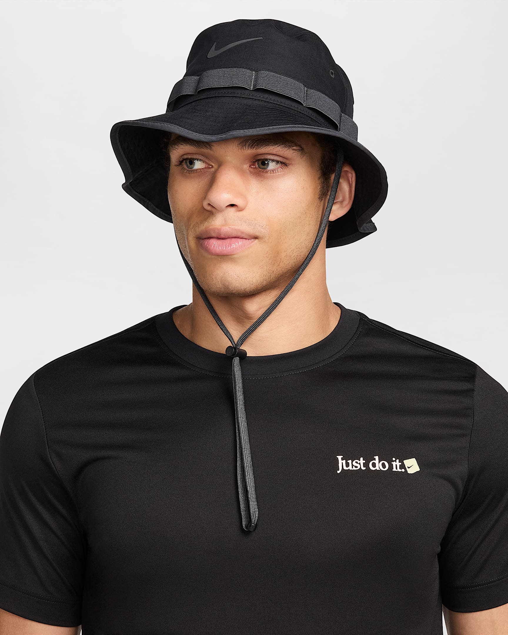 Nike Apex Dri-FIT Balıkçı Şapkası - Siyah/Anthracite/Anthracite/Anthracite