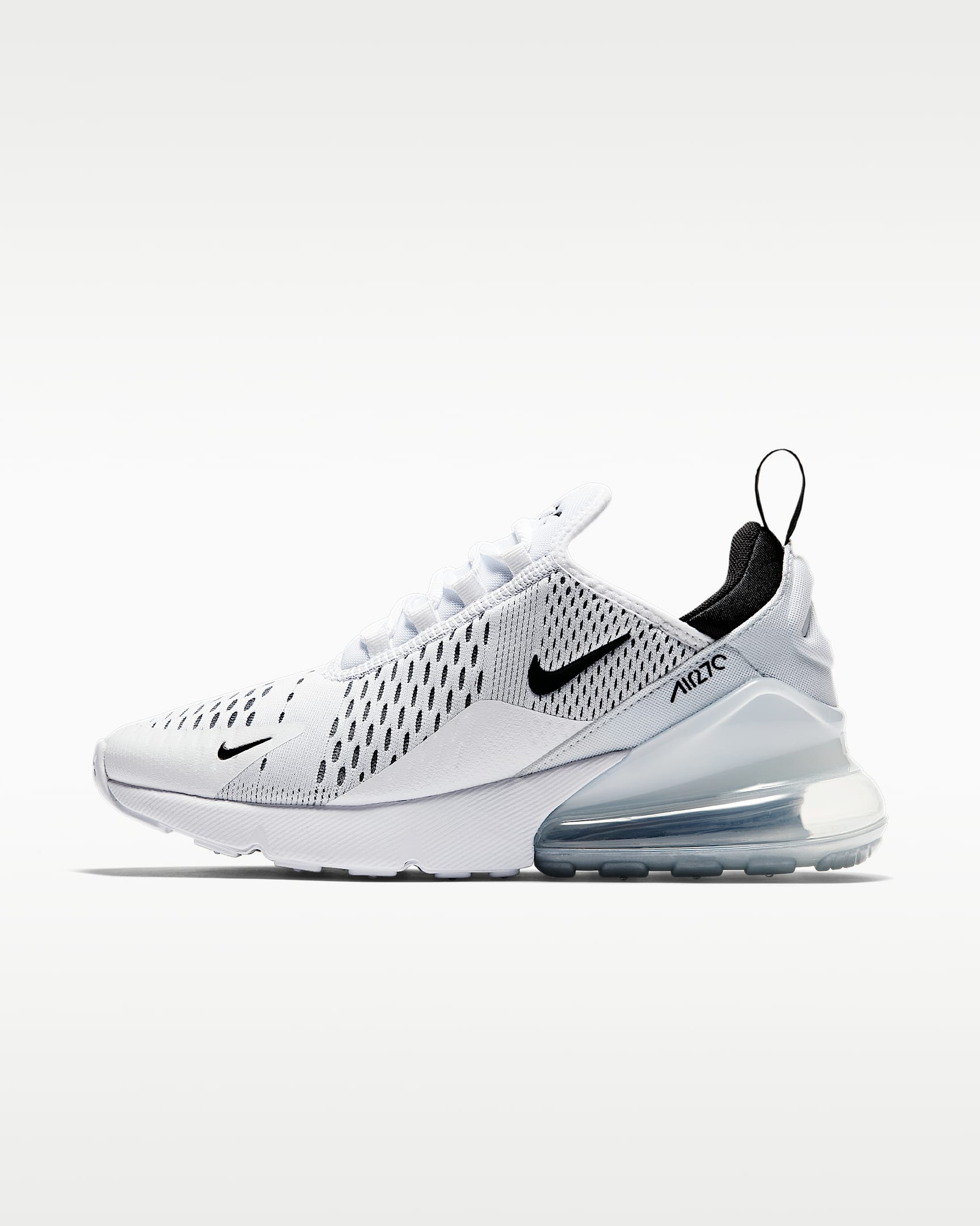 Nike Air Max 270 Kadın Ayakkabısı - Beyaz/Beyaz/Siyah