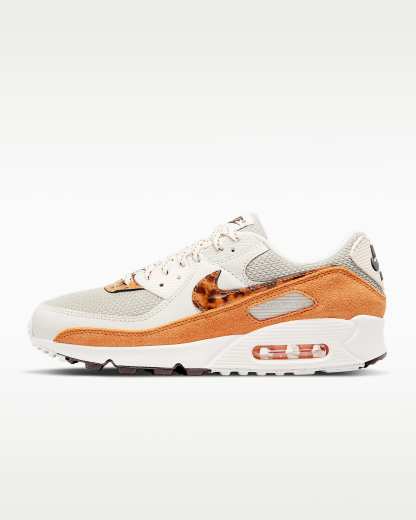 Nike Air Max 90 Kadın Ayakkabısı - Phantom/Velvet Brown/Light Bone/Light Curry