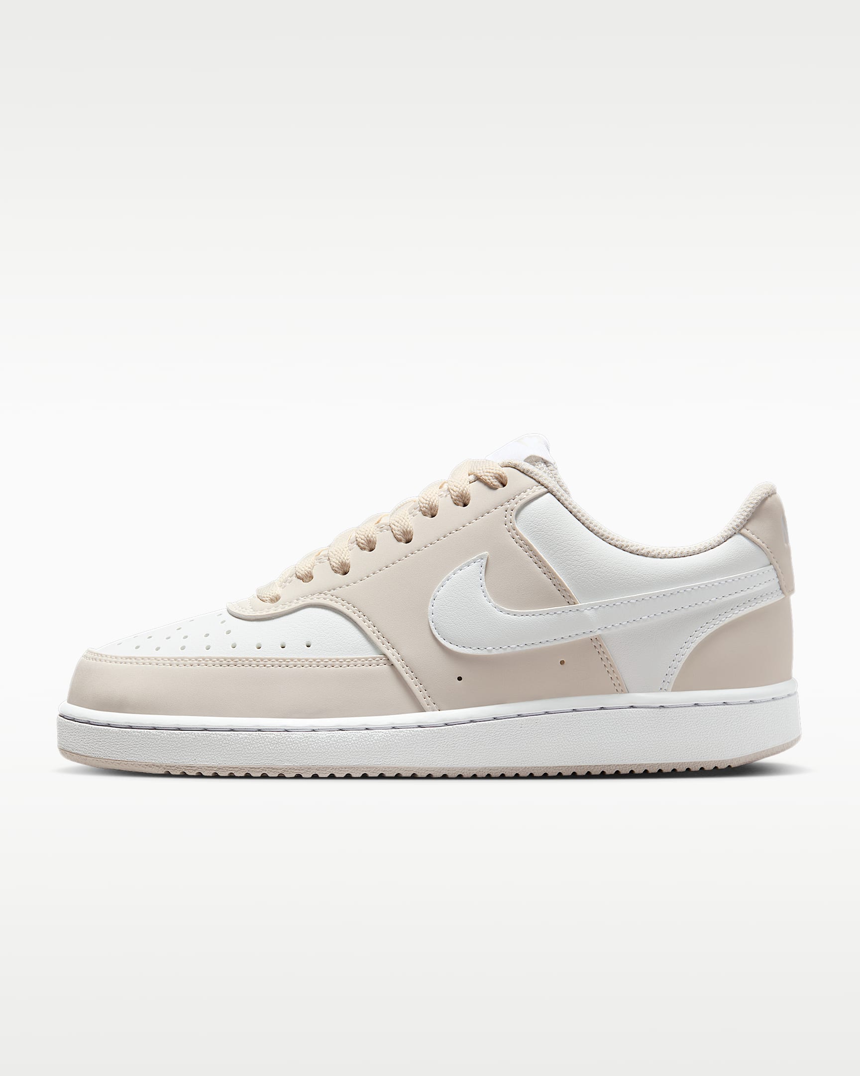 Nike Court Vision Low Kadın Ayakkabısı - Phantom/Beyaz