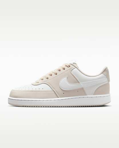 Nike Court Vision Low Kadın Ayakkabısı - Phantom/Beyaz