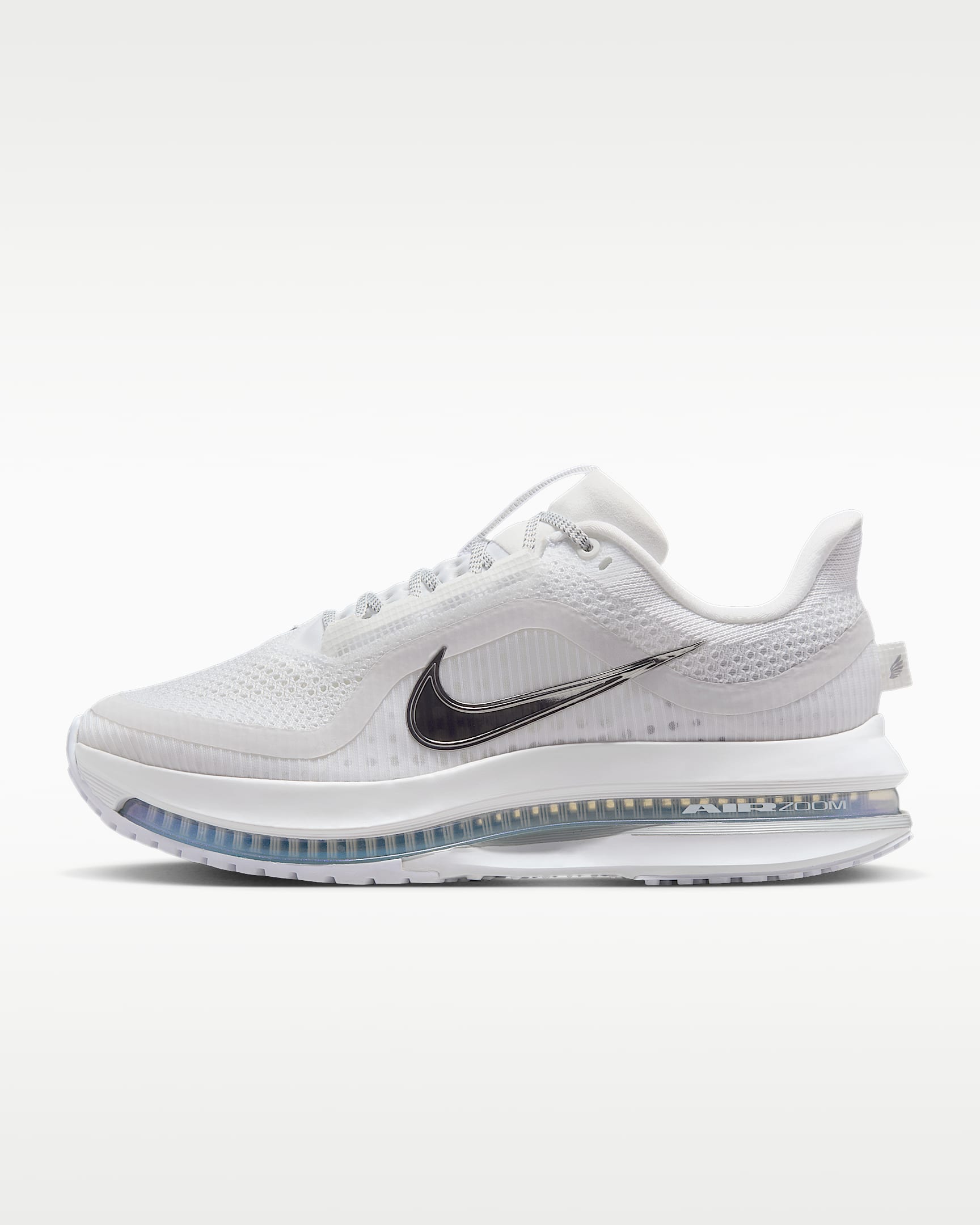 Nike Pegasus Premium Kadın Yol Koşu Ayakkabısı - Beyaz/Metallic Silver/Metallic Silver