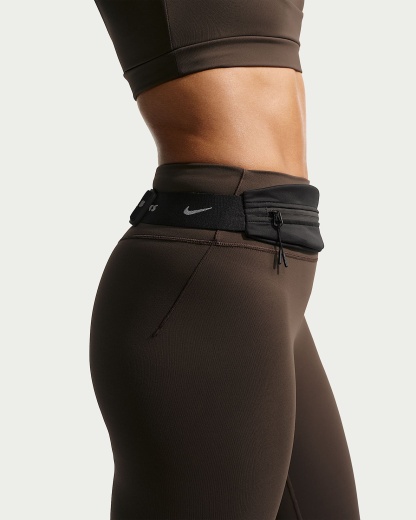 NikeSKIMS Kadın Bel Çantası - NSKM Obsidian/Gümüş Rengi