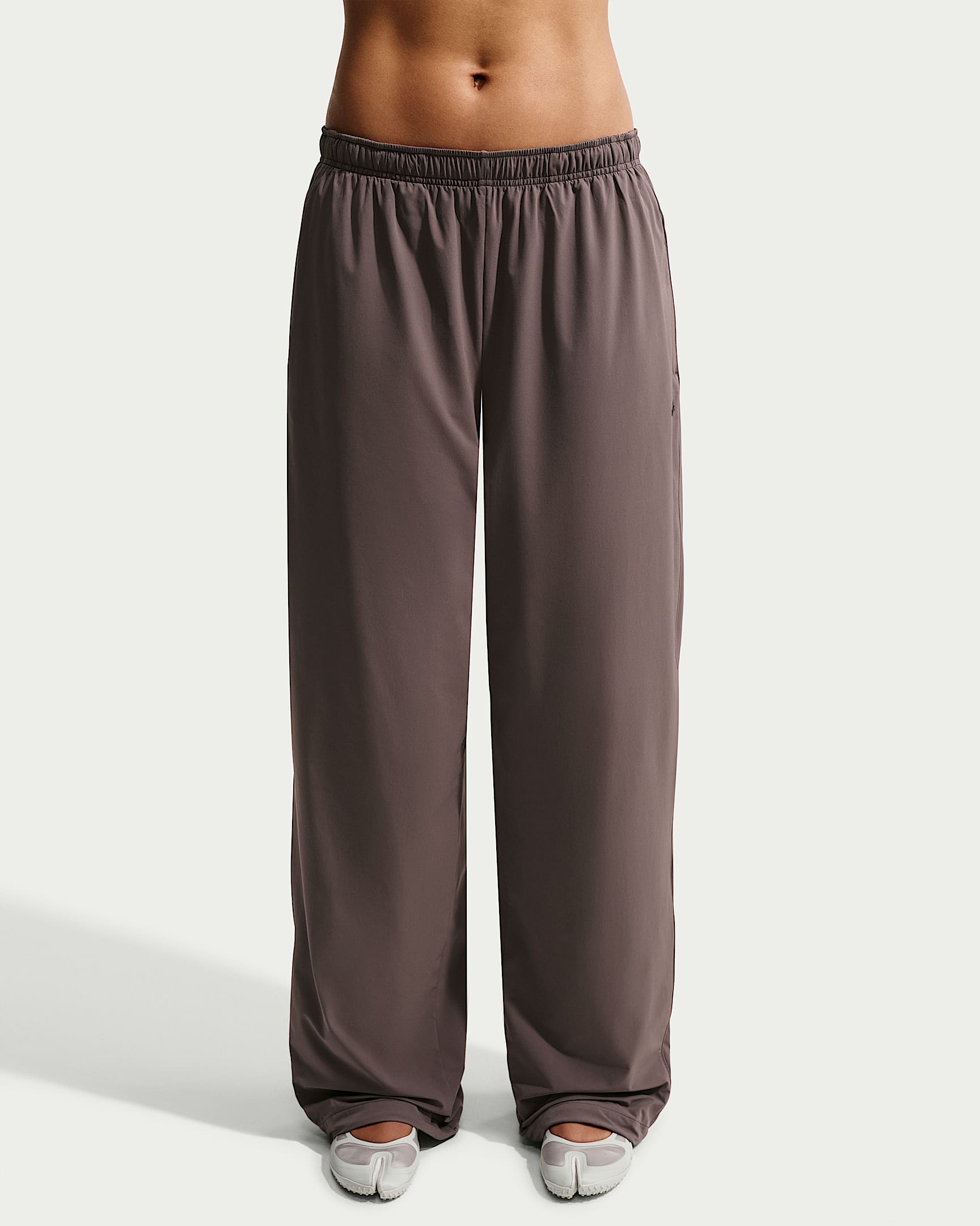 NikeSKIMS Stretch Nylon Bol Kesim Kadın Eşofman Altı - NSKM Resin