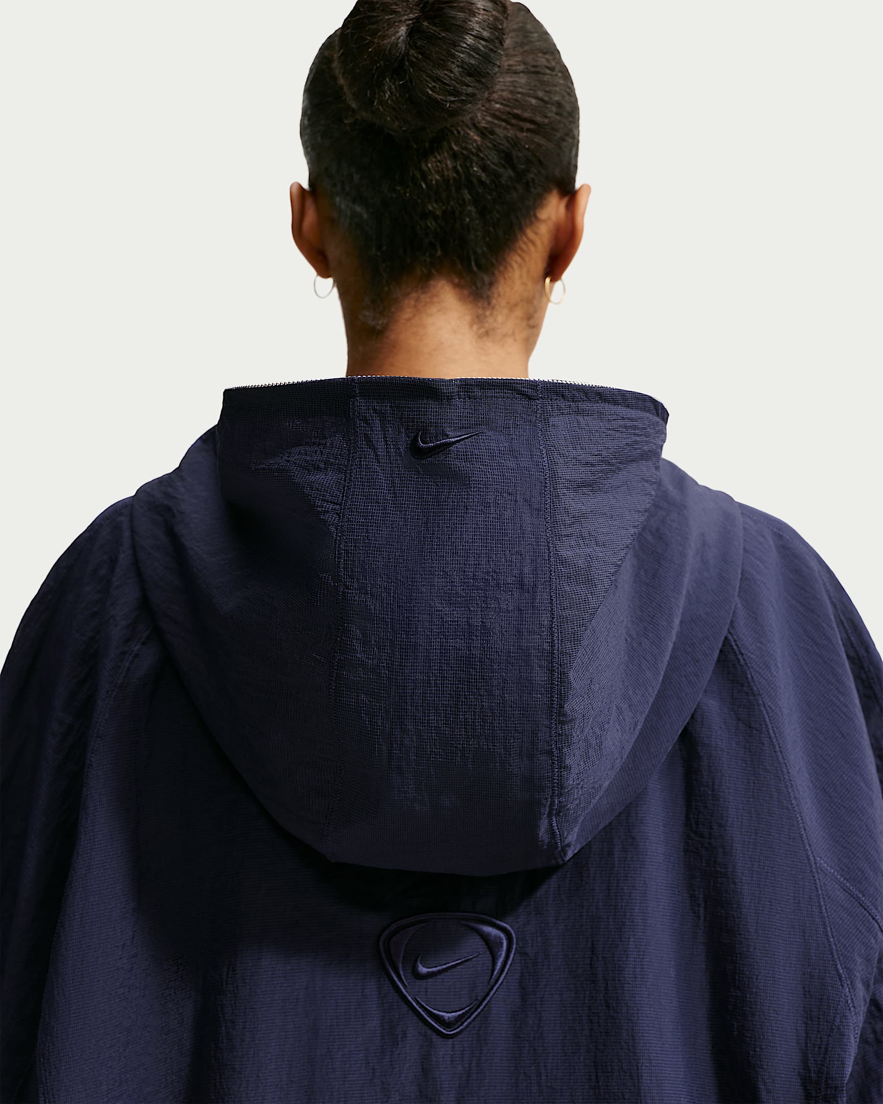 Nike Runway Kadın Hafif Ceket - Blackened Blue