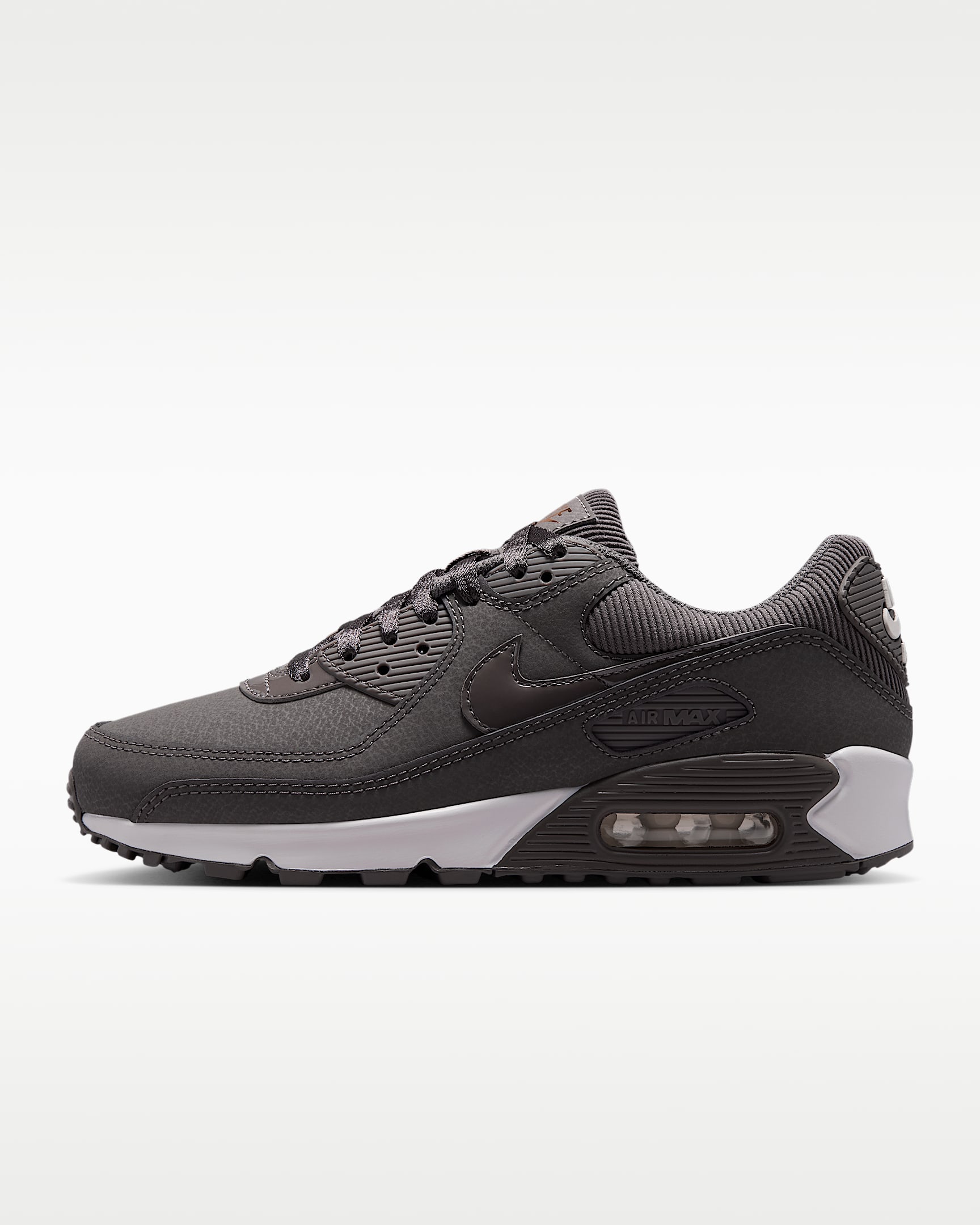 Nike Air Max 90 Kadın Ayakkabısı - Cave Stone/Dark Beetroot/Summit White/Cave Stone