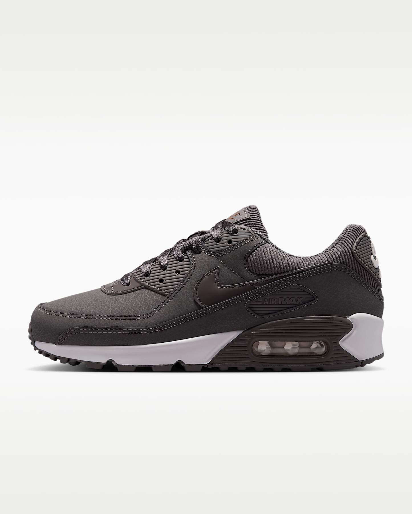 Nike Air Max 90 Kadın Ayakkabısı - Cave Stone/Dark Beetroot/Summit White/Cave Stone