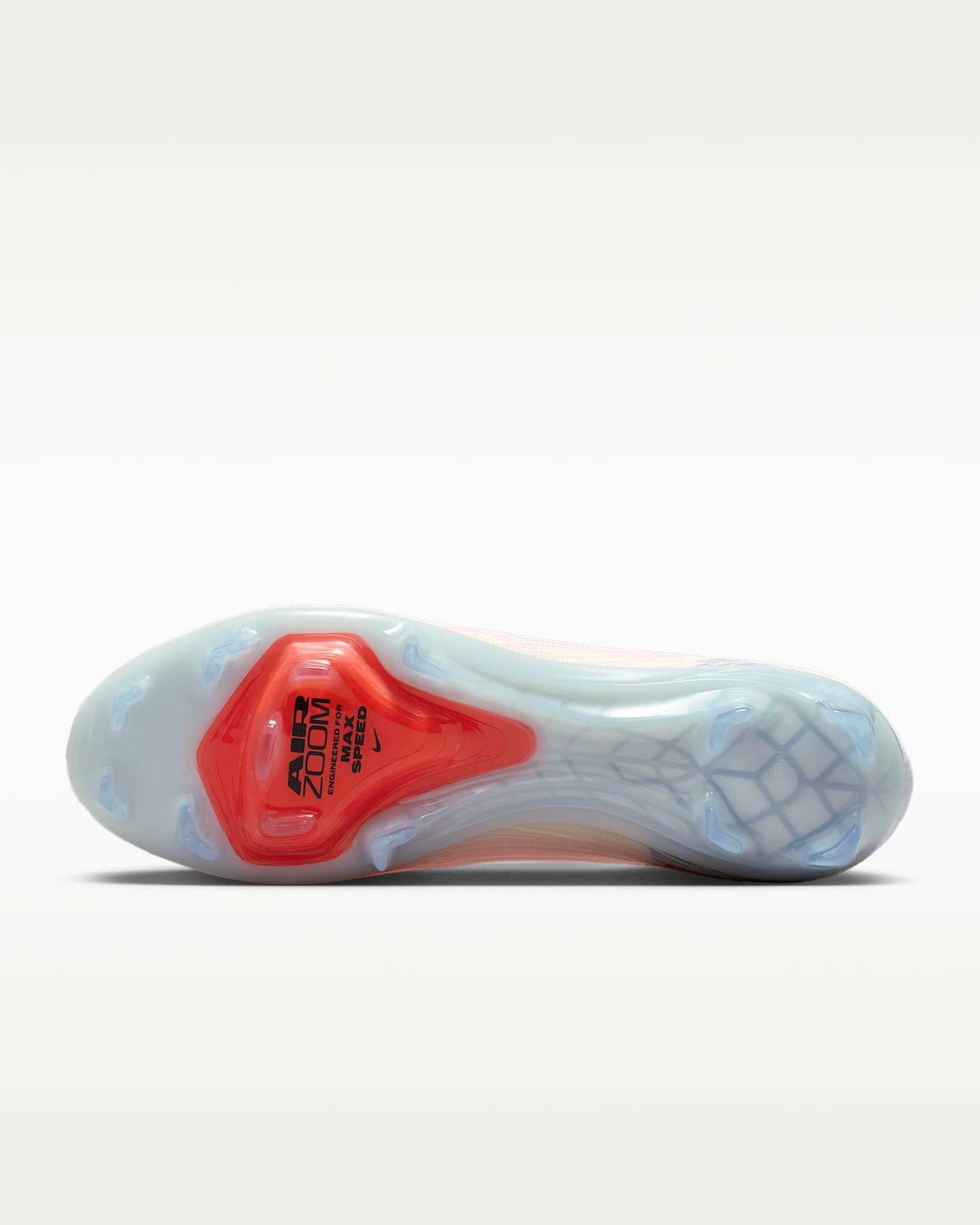Nike Mercurial Superfly 11 Elite Düşük Bilekli Kuru Çim Zemin Kramponu - Beyaz/Bright Crimson/Blur