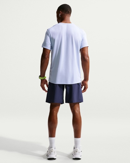 Nike Miler Dri-FIT 23 cm Astarsız Erkek Koşu Şortu - Midnight Navy/Midnight Navy