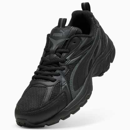 MILENIO Tech UNISEX Ayakkabı - PUMA Black-Shadow Gray - 402623_02 - Görsel 6