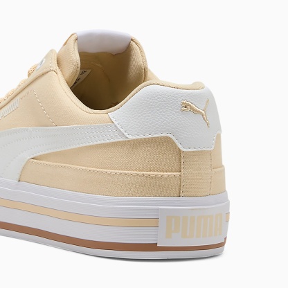 Court CLASSIC VULCANISED FORMSTRIP UNISEX Ayakkabı - Canvas-PUMA White - 396353_23 - Görsel 3
