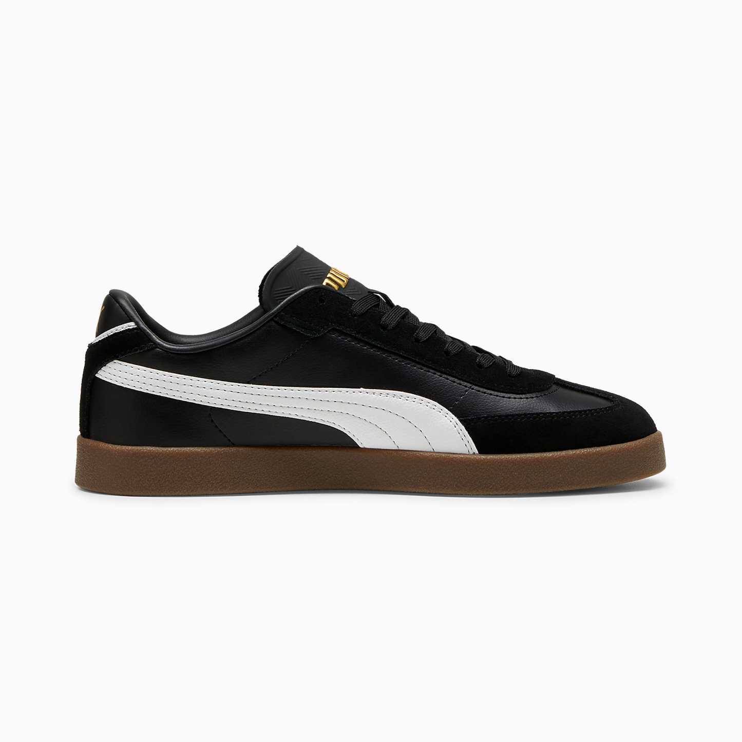PUMA Club II Era Unisex Spor Ayakkabı - PUMA Black-PUMA White-PUMA Gold - 397447_02 - Görsel 7