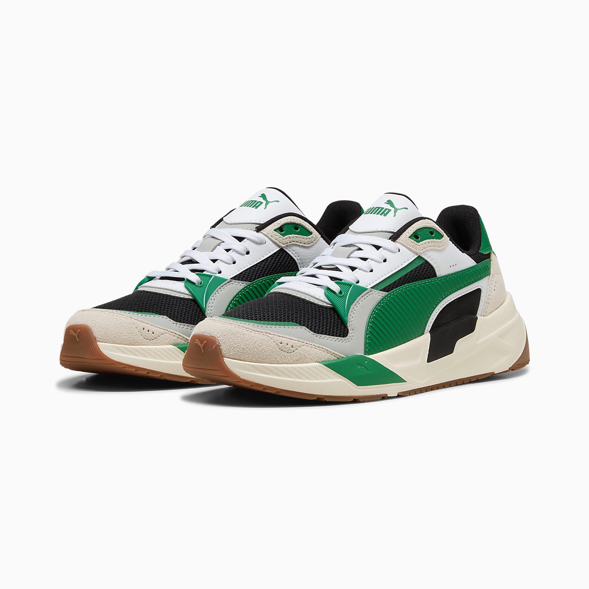 TRINITY 2 UNISEX Spor Ayakkabı - PUMA Black-Archive Green-PUMA White - 400230_03 - Görsel 2