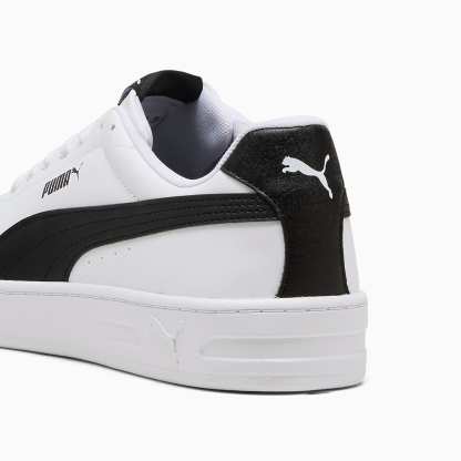 Court CLASSIC Clean UNISEX Ayakkabı - Puma White-Puma Black - 402223_01 - Görsel 3