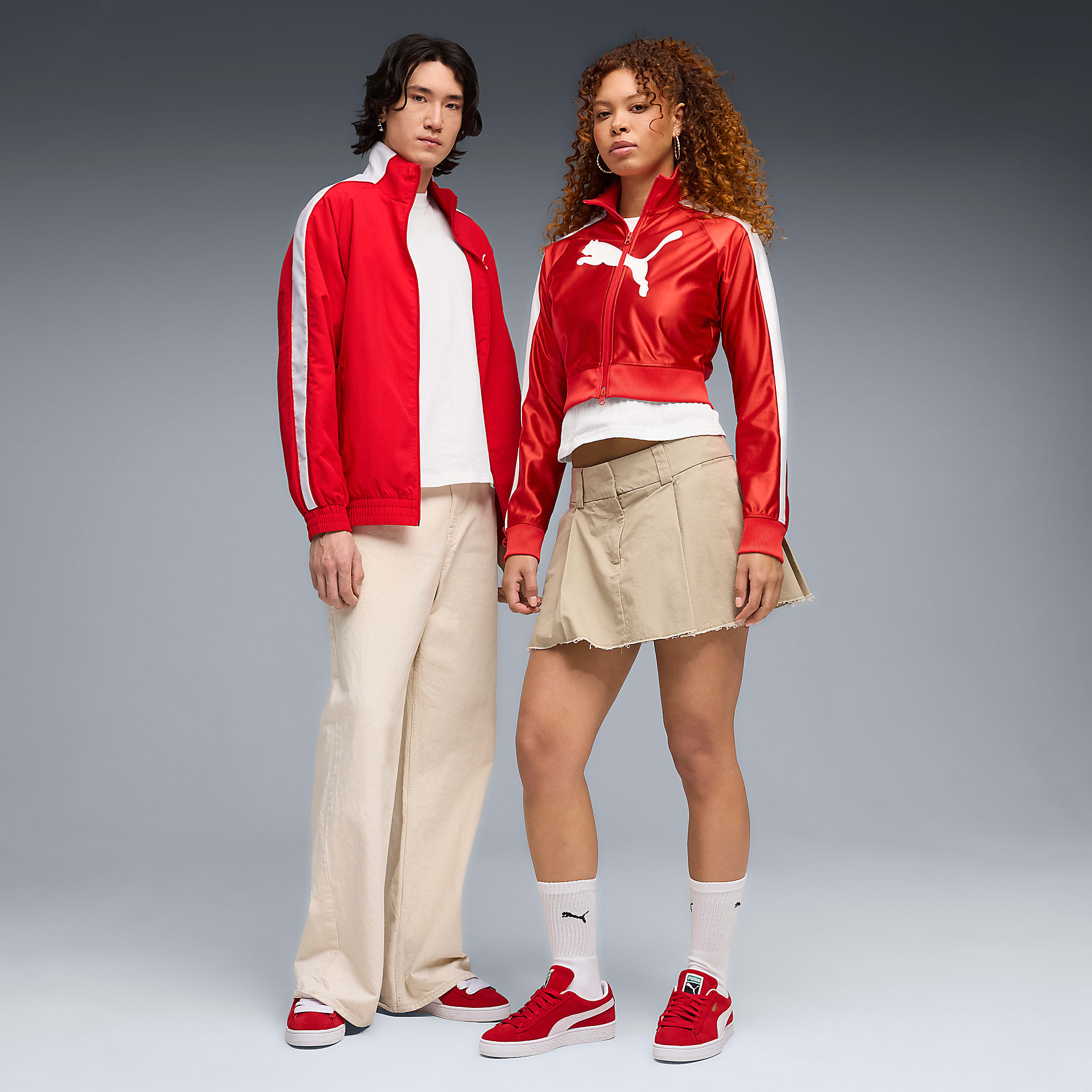 Suede CLASSIC UNISEX Ayakkabı - For All Time Red-PUMA White - 399781_02 - Görsel 3