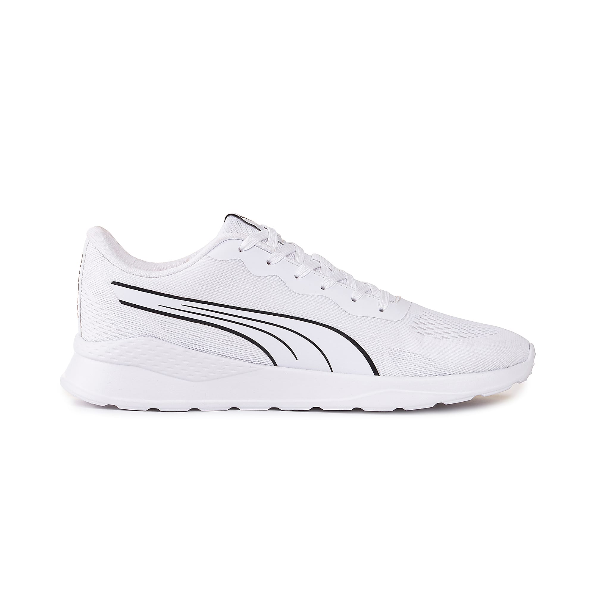 LITE Runner UNISEX Ayakkabı - Puma White-Puma White - 408533_03 - Görsel 5