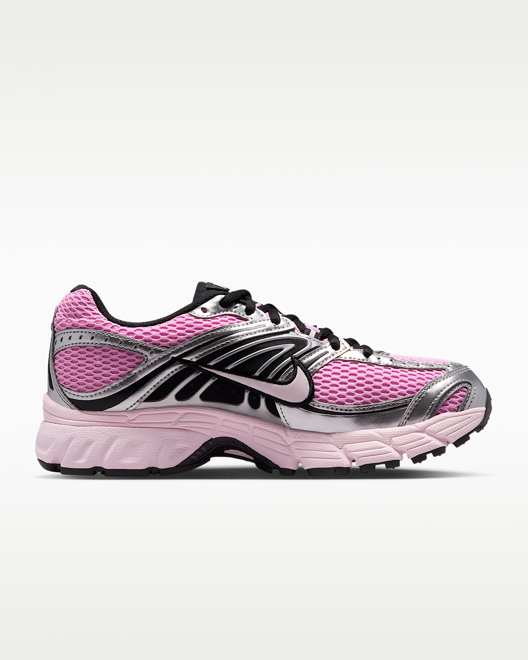 Yansıtıcı Vurgulara Sahip Nike Air Max Moto 2K Kadın Ayakkabısı - Pink Rise/Metallic Silver/Siyah/Pearl Pink