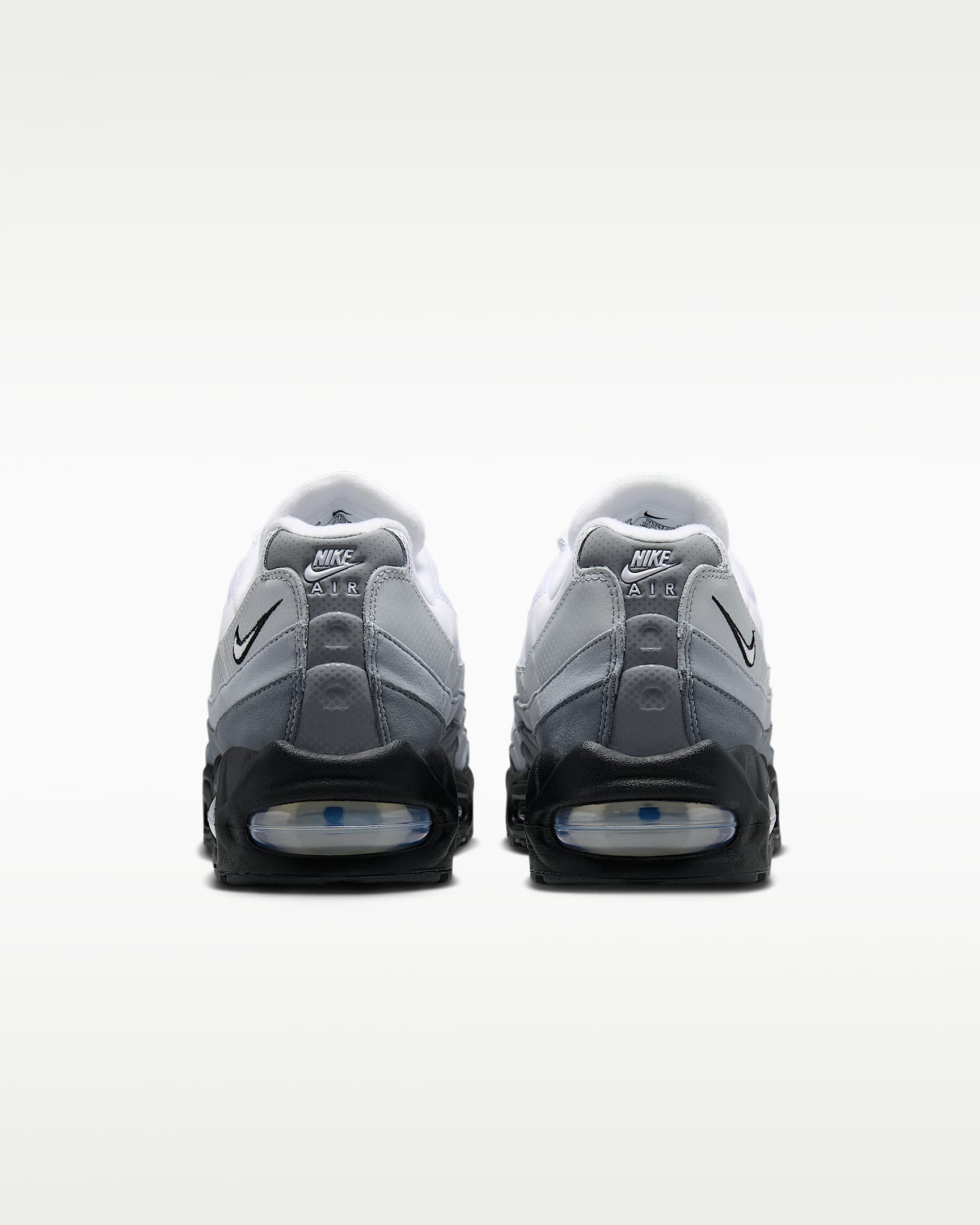 Nike Air Max 95 Big Bubble Erkek Ayakkabısı - Siyah/Pure Platinum/Wolf Grey/Beyaz