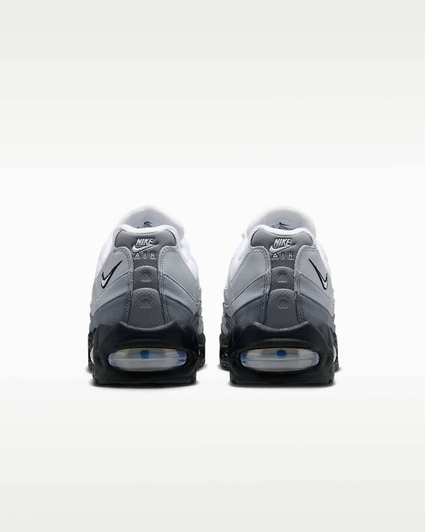 Nike Air Max 95 Big Bubble Erkek Ayakkabısı - Siyah/Pure Platinum/Wolf Grey/Beyaz