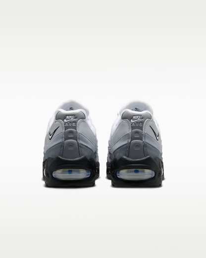 Nike Air Max 95 Big Bubble Erkek Ayakkabısı - Siyah/Pure Platinum/Wolf Grey/Beyaz