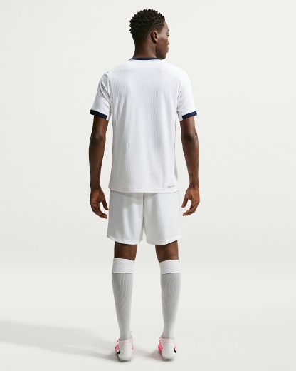 Paris Saint-Germain 2026/27 Maç Deplasman Nike Aero-FIT Orijinal Erkek Futbol Forması - Beyaz/College Navy/Global Red/College Navy