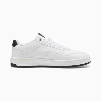 Court CLASSIC Ayakkabı - PUMA White-PUMA Black-PUMA Gold - 395018_07 - Görsel 5