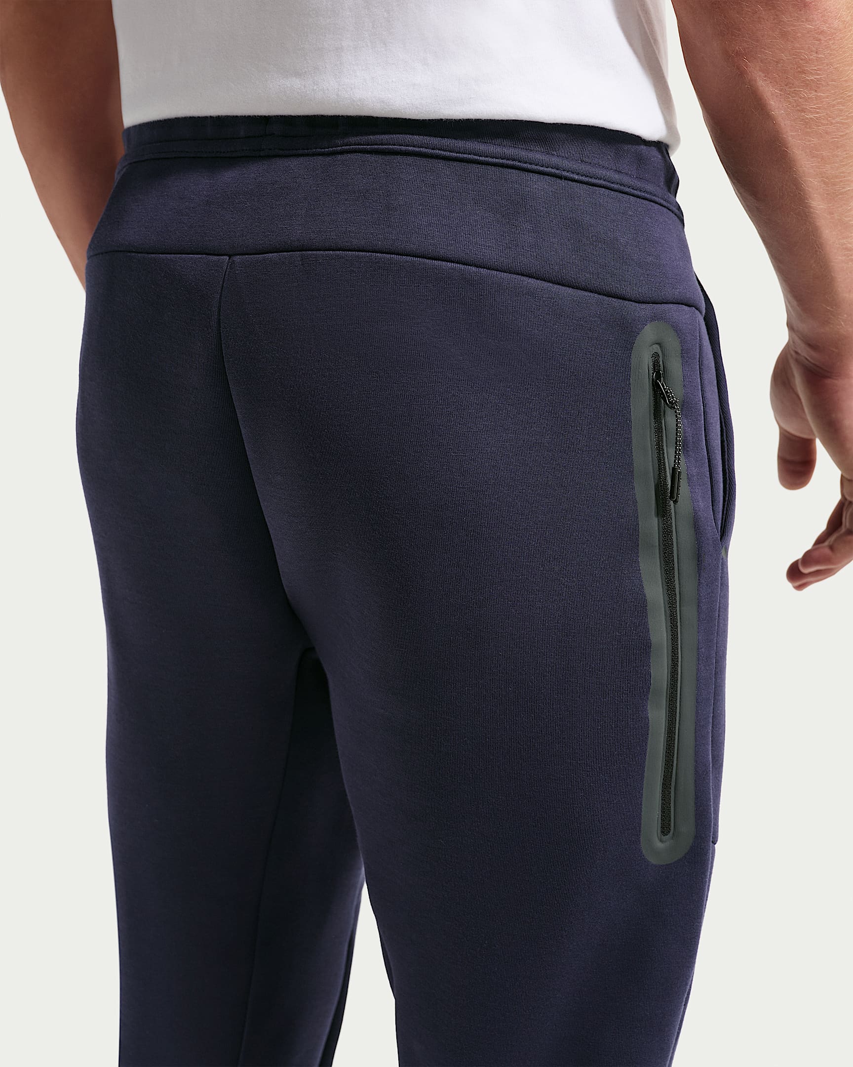 Nike Tech Fleece Erkek Jogger'ı - Obsidian/Speed Red