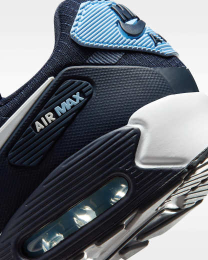 Nike Air Max 90 Drift Erkek Ayakkabısı - Dark Obsidian/Psychic Blue/Beyaz