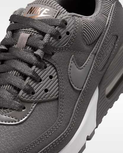Nike Air Max 90 Kadın Ayakkabısı - Cave Stone/Dark Beetroot/Summit White/Cave Stone