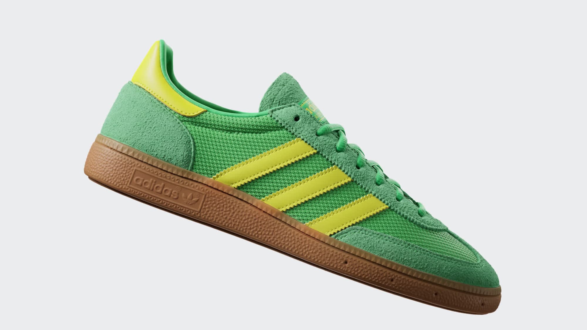 Handball Spezial Ayakkabı - Energy Green / Pure Sulfur / Gum - JH5444 - Görsel 10