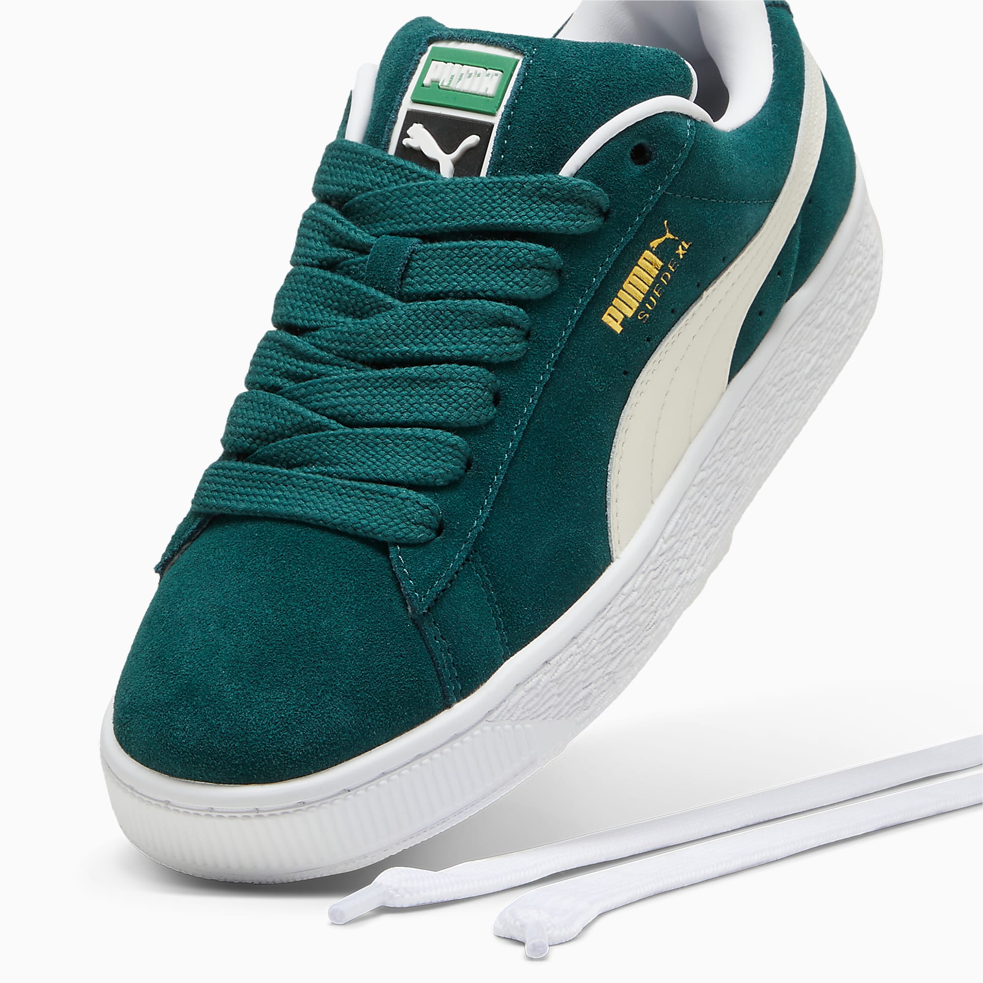 Suede XL Ayakkabı - Dark Myrtle-Warm White - 395205_21 - Görsel 9