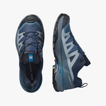 Salomon X ULTRA 360 GORE-TEX Erkek Outdoor Ayakkabı Castlerock L49226600 - Blue Nights - L47860400 - image 2