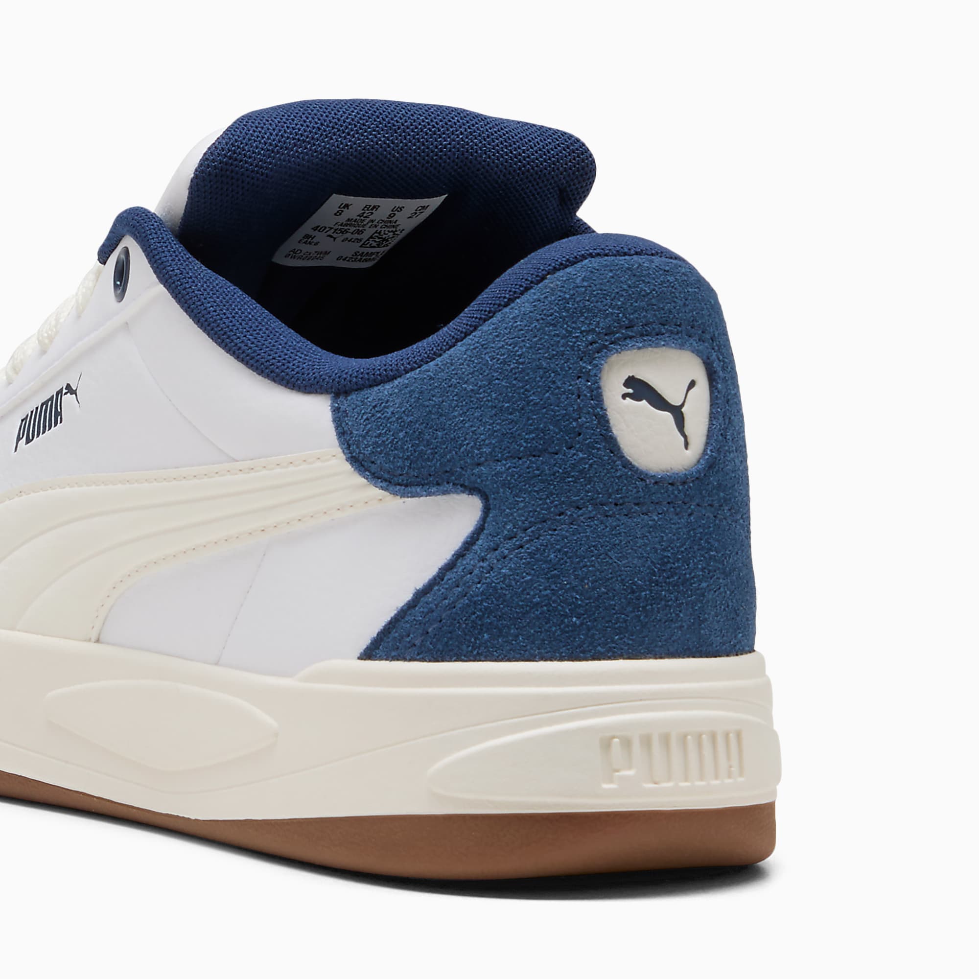 Park LIFESTYLE II UNISEX Ayakkabı - PUMA White-Warm White-Persian Blue - 407156_06 - Görsel 3